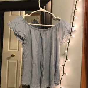Off the shoulder top